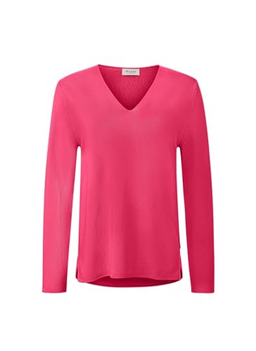 Maerz Damen V-Ausschnitt 1/1 Arm Pullover, Wild Raspberry, 48 von Maerz