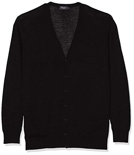 Maerz Herren 580190 Strickjacke, Schwarz (Black 595), XXXXXX-Large (Herstellergröße: 64) von Maerz