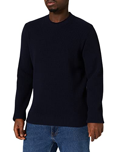 Maerz Herren Crewneck Regular Fit Pullover, Navy, 52 von Maerz