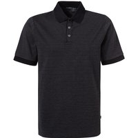 Maerz Herren Polo-Shirt blau Baumwolle von Maerz