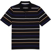 Maerz Herren Polo-Shirt blau Baumwolle von Maerz