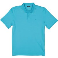 Maerz Herren Polo-Shirt blau Baumwoll-Piqué von Maerz
