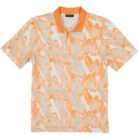Maerz Herren Polo-Shirt orange Baumwoll-Piqué von Maerz