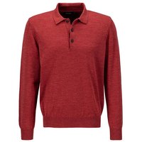 Maerz Herren Polo-Shirt rot Merinowolle von Maerz