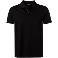 Maerz Herren Polo-Shirt schwarz Baumwolle von Maerz