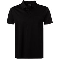 Maerz Herren Polo-Shirt schwarz Baumwolle von Maerz