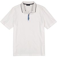 Maerz Herren Polo-Shirt weiß Baumwolle von Maerz