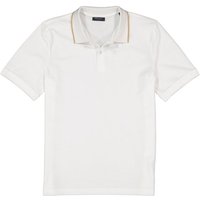 Maerz Herren Polo-Shirts Weiß Baumwoll-Piqué von Maerz