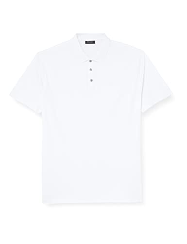 Maerz Herren Poloshirt, Mercerisiert Polohemd, Pure White, 58 EU von Maerz