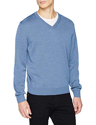 Maerz Herren Pullover, Blau (Memory Blue 316), Large (Herstellergröße: 52) von Maerz