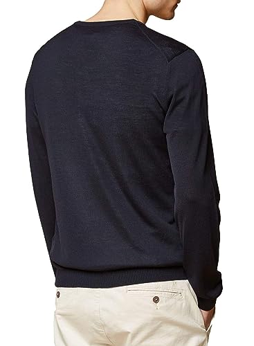 Maerz Herren Pullover, Blue (Navy 399), 58 von Maerz