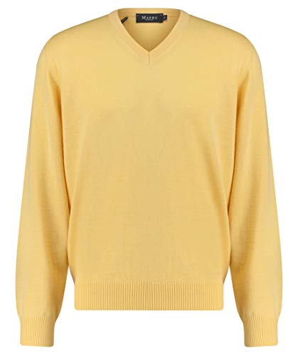 Maerz Herren Pullover, Gelb (Vanilla 619), Medium (Herstellergröße: 50) von Maerz