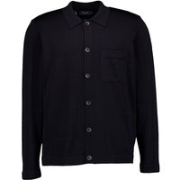MAERZ Muenchen Herren Cardigan schwarz Merinowolle unifarben von maerz muenchen