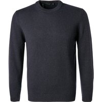 MAERZ Muenchen Herren Pullover blau Merinowolle unifarben von maerz muenchen