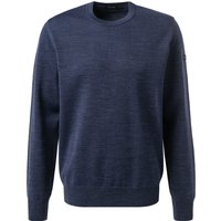 MAERZ Muenchen Herren Pullover blau unifarben von maerz muenchen