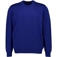 Maerz Herren Pullover blau Merinowolle unifarben Maerz Herren Pullover blau Merinowolle unifarben von Maerz