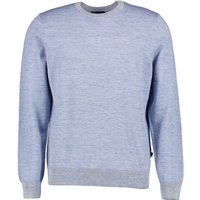 Maerz Herren Pullover blau unifarben von Maerz