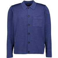 Maerz Herren Cardigan blau unifarben von Maerz