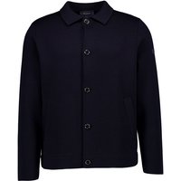 MAERZ Muenchen Herren Cardigan blau Merinowolle unifarben von maerz muenchen