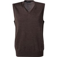 MAERZ Muenchen Herren Pullunder braun unifarben von maerz muenchen
