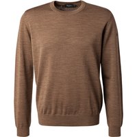 MAERZ Muenchen Herren Pullover braun Merinowolle unifarben von maerz muenchen