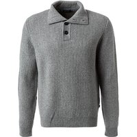MAERZ Muenchen Herren Troyer grau Merinowolle unifarben von maerz muenchen