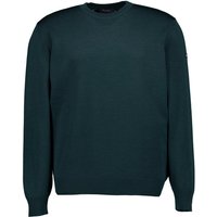 MAERZ Muenchen Herren Pullover grün Merinowolle unifarben von maerz muenchen