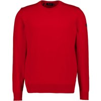 MAERZ Muenchen Herren Pullover rot Baumwolle unifarben von maerz muenchen