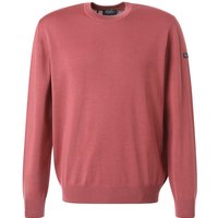 MAERZ Muenchen Herren Pullover rot Merinowolle unifarben von maerz muenchen