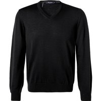 MAERZ Muenchen Herren Pullover schwarz Merinowolle unifarben von maerz muenchen