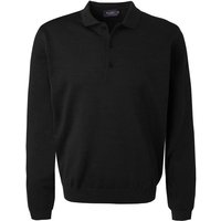 Maerz Herren Pullover schwarz Merinowolle von Maerz