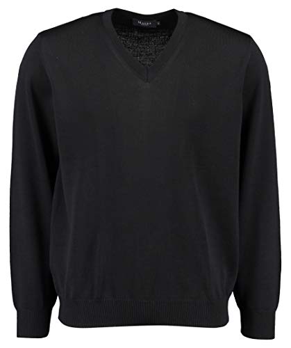 Maerz Herren Pullover 490400, Schwarz (595),48 von Maerz