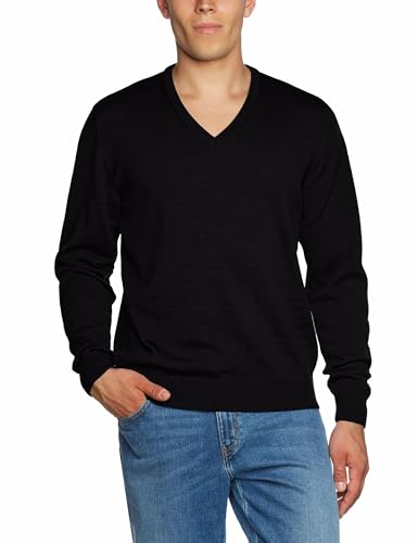 Maerz Herren Pullover 490400, Schwarz (595),48 von Maerz