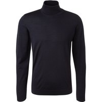 MAERZ Muenchen Herren Rollkragenpullover blau unifarben von maerz muenchen