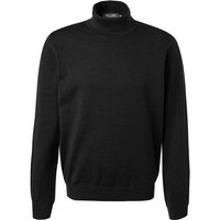 MAERZ Muenchen Herren Rollkragenpullover schwarz Merinowolle unifarben von maerz muenchen