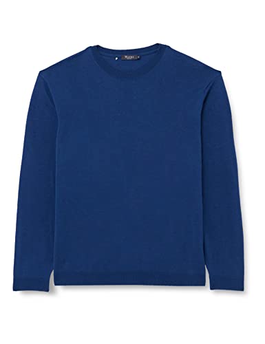 Maerz Herren Rundhals, Baumwolle Pullover, Denim, 58 EU von Maerz