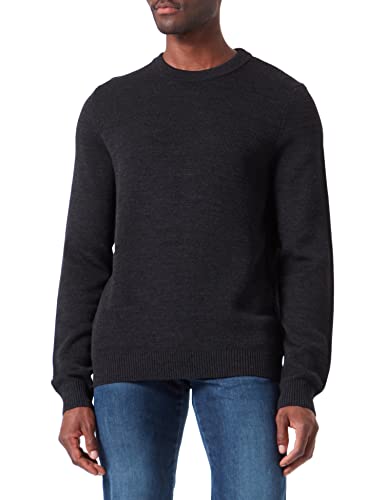 Maerz Herren Rundhals Pullover, Anthrazit, 50 EU von Maerz