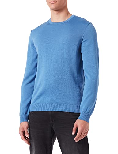 Maerz Herren Rundhals Superwash Pullover, Skylight, Regular von Maerz