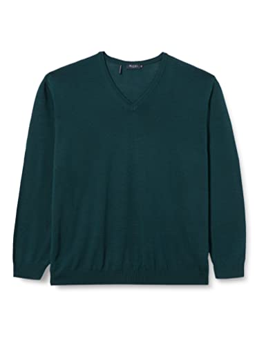 Maerz Herren V Superwash Pullover, Bottle Green, Regular von Maerz