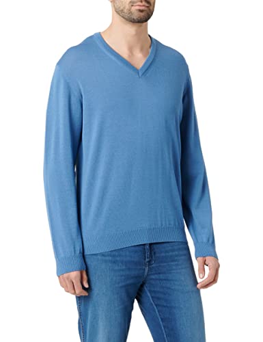 Maerz Herren V-pullover Superwash Pullover, Skylight, 58 EU von Maerz