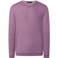 Maerz Leichter Pullover aus Merinowolle mit V-Ausschnitt in 48 von Maerz