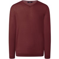 Maerz Leichter Pullover aus Merinowolle mit V-Ausschnitt in 56 von Maerz
