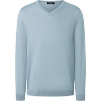 Maerz Leichter Pullover aus Merinowolle mit V-Ausschnitt in 56 von Maerz