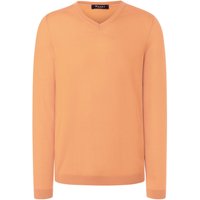 Maerz Leichter Pullover aus Merinowolle mit V-Ausschnitt in 56 von Maerz