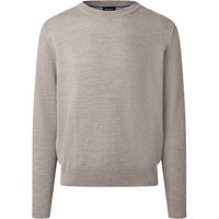 Maerz Maschinenwaschbarer Rundhalspullover aus einem Baumwolle-Merino-Mix in 52 von Maerz