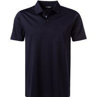 Maerz Herren Polo-Shirt blau Baumwolle von Maerz