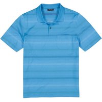 Maerz Herren Polo-Shirt blau gestreift von Maerz