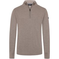 Maerz Stricktroyer aus einem Wollmix mit Logopatch am Ärmel in 56 von Maerz