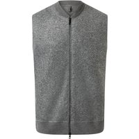 Maerz Strickweste aus gekochter Wolle mit Zip in 50 von Maerz