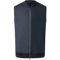 Maerz Strickweste aus gekochter Wolle mit Zip in 52 von Maerz